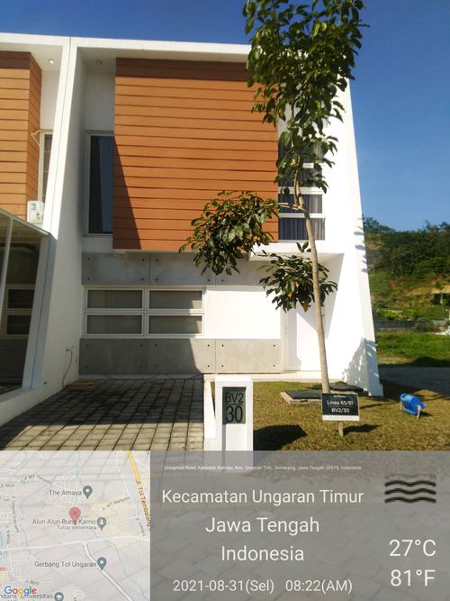 foto contoh rumah perumahan The Amaya