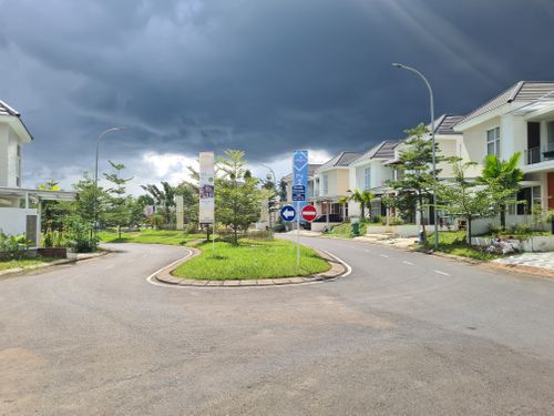 foto posisi tengah perumahan Tamansari Metropolitan Manado