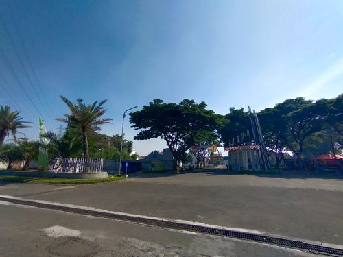 foto gerbang perumahan Banjar Mukti Residence