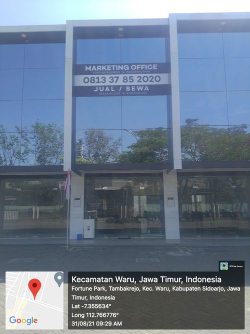 foto posisi tengah perumahan FORTUNE BUSINESS INDUSTRIAL PARK