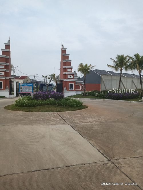 foto gerbang perumahan SANUR (CITRA MAJA RAYA 2)