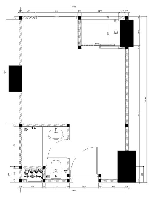 foto denah rumah tipe Studio 1 perumahan EASTERN GREEN