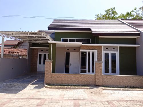 foto contoh rumah perumahan Grand Permata Village