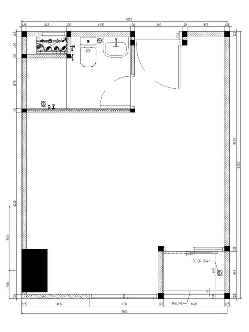 foto denah rumah tipe Studio - C perumahan EASTERN GREEN