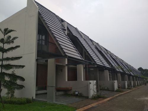foto posisi tengah perumahan Fleekhauz