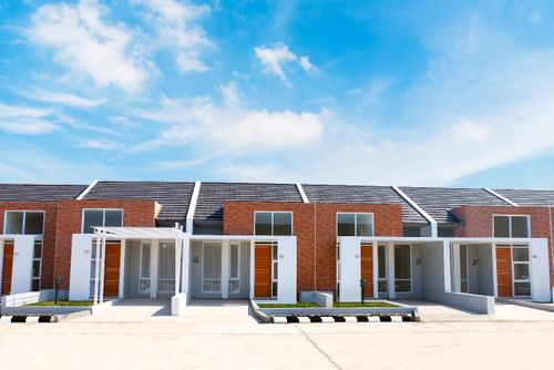 foto tampak rumah tipe ANANTYA (2) perumahan GRAND SHARON RESIDENCE tahap 3