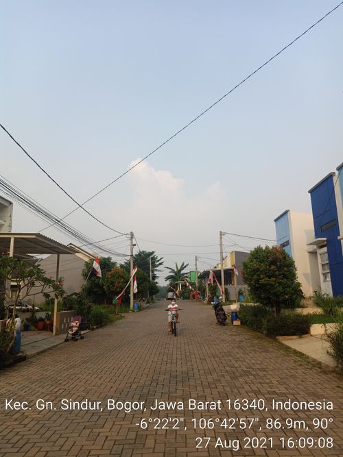 foto posisi tengah perumahan PERMATA HILL RESIDENCE