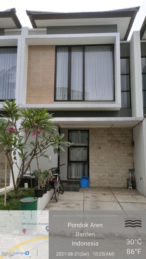 foto contoh rumah perumahan Bhuvana Residence
