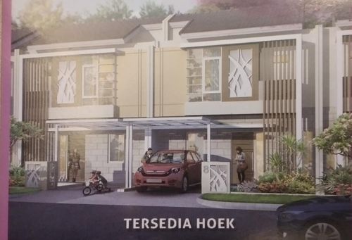 foto tampak rumah tipe Zinnia perumahan Perumahan Palem Semi