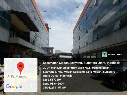 foto posisi tengah perumahan EPICENTRUM