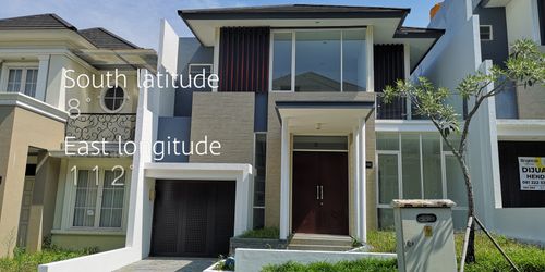 foto tampak rumah tipe ELBRUS FLAT perumahan CITRAGARDEN CITY MALANG