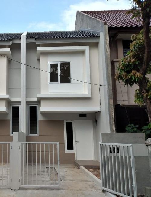 foto tampak rumah tipe Viola perumahan Perumahan Palem Semi