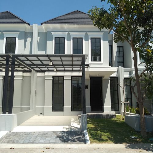 foto tampak rumah tipe AZOLLA S perumahan OAKWOOD PARK CITRALAND
