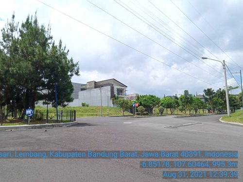 foto posisi tengah perumahan Budi Indah Regency