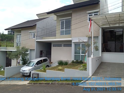 foto contoh rumah perumahan Budi Indah Regency