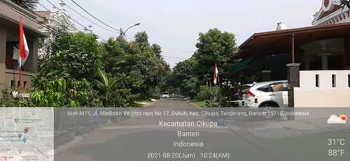 foto posisi tengah perumahan CITRA RAYA - CLUSTER PESONA EUROPE