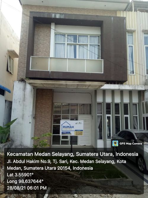 foto denah rumah tipe LEIBERTY perumahan SETIABUDI LANDMARK