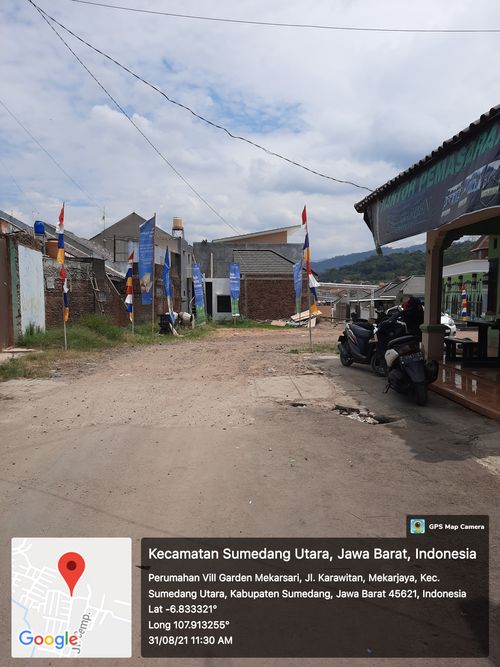 foto gerbang perumahan VILL GARDEN MEKARSARI TAHAP 2