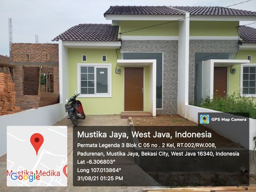 foto contoh rumah perumahan Permata Legenda 3