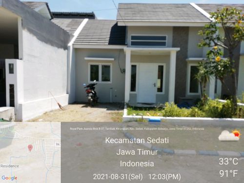 foto contoh rumah perumahan ROYAL PARK JUANDA
