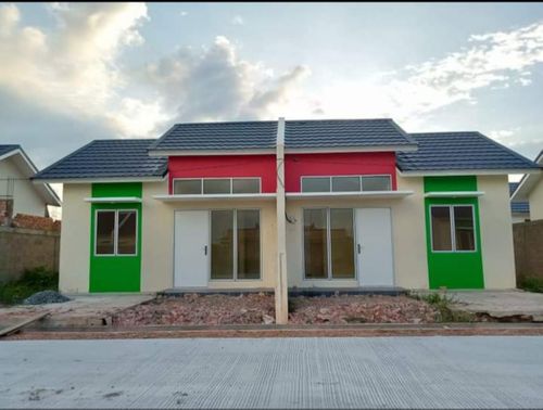 foto tampak rumah tipe Aster 36 perumahan OPI REGENCY 3
