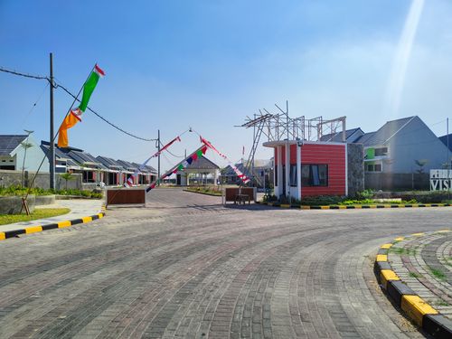 foto gerbang perumahan PERMATA VISIO