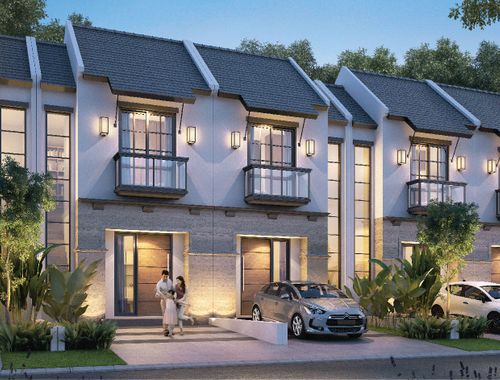 foto tampak rumah tipe Bellerose A perumahan CitraGran Cibubur - Danehill