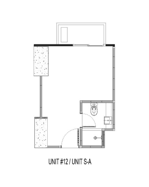 foto denah rumah tipe Unit S-A perumahan WEST VISTA RESIDENCE
