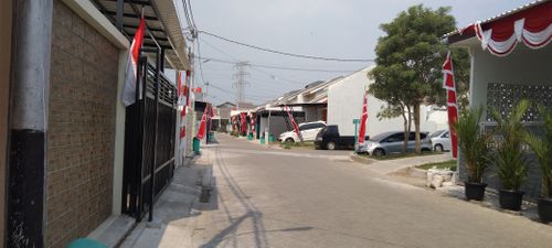 foto posisi tengah perumahan GRAHA PERMATA PORIS