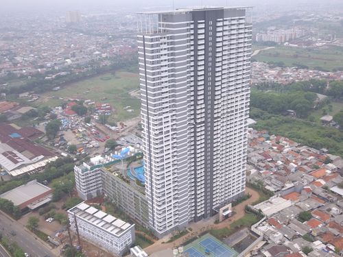 foto tampak rumah tipe Unit S-G perumahan WEST VISTA RESIDENCE