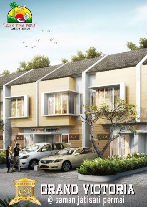 foto tampak rumah tipe 54/64 perumahan Grand Victoria 2