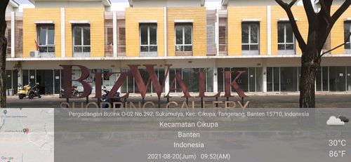 foto gerbang perumahan CITRA RAYA - CLUSTER BIZLINK P & Q