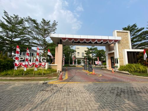 foto gerbang perumahan SERPONG JAYA THE SPRING
