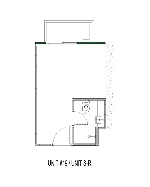 foto denah rumah tipe Unit S-R perumahan WEST VISTA RESIDENCE