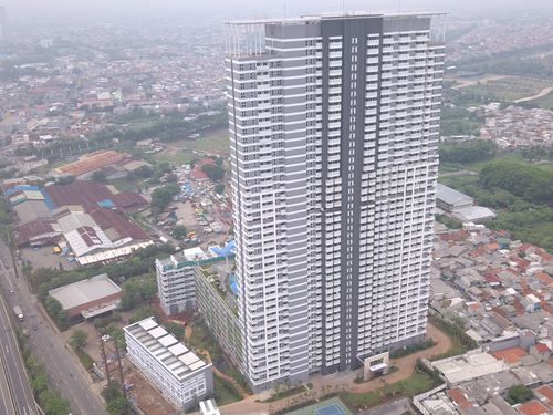 foto tampak rumah tipe Unit 1-C perumahan WEST VISTA RESIDENCE