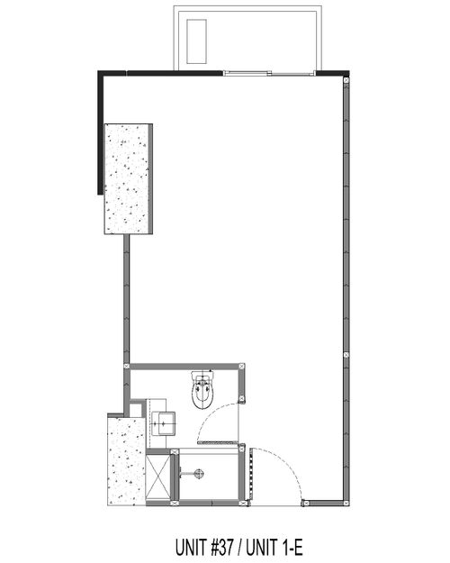 foto denah rumah tipe Unit 1-E perumahan WEST VISTA RESIDENCE