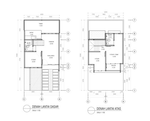 foto denah rumah tipe Chamonix perumahan Premier Estate 2