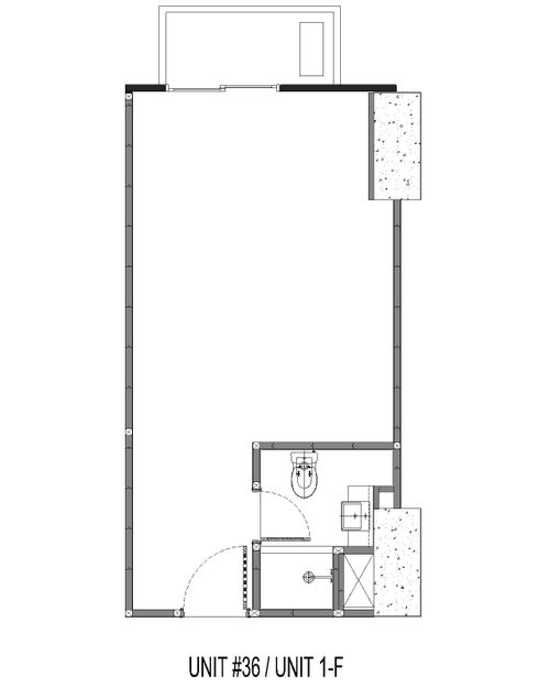 foto denah rumah tipe Unit 1-F perumahan WEST VISTA RESIDENCE