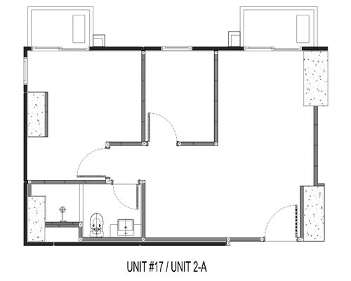 foto denah rumah tipe Unit 2-A perumahan WEST VISTA RESIDENCE