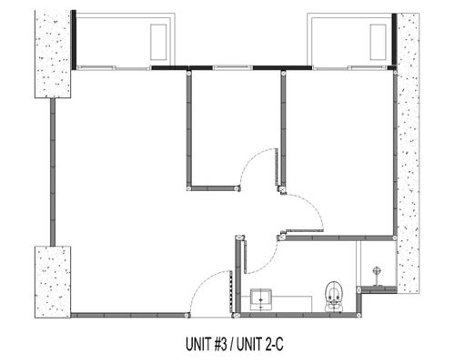 foto denah rumah tipe Unit 2-C perumahan WEST VISTA RESIDENCE