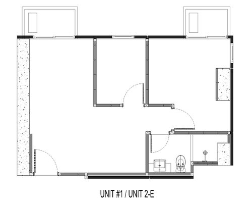 foto denah rumah tipe Unit 2-E perumahan WEST VISTA RESIDENCE