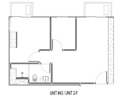 foto denah rumah tipe Unit 2-F perumahan WEST VISTA RESIDENCE