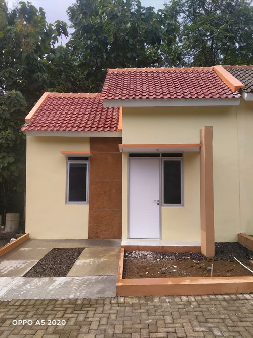 foto tampak rumah tipe 27 perumahan DUKUH HARMONY @GONDANGSARI