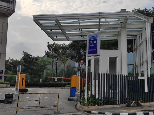 foto gerbang perumahan Green Sedayu Apartement