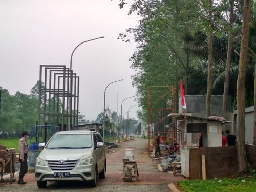 foto gerbang perumahan Fleekhauz R