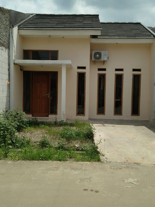 foto tampak rumah tipe 36/80 perumahan TATAR ENDAH RESIDENCE