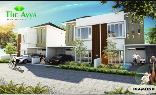foto tampak rumah tipe DIAMOND perumahan PERUMAHAN THE AYYA RESIDENCE