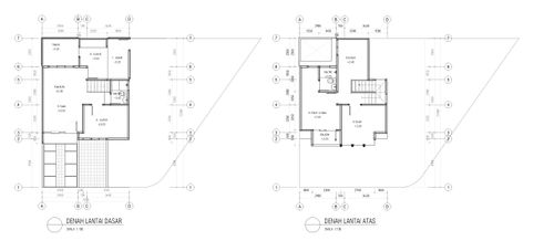 foto denah rumah tipe Besancon perumahan Premier Estate 3