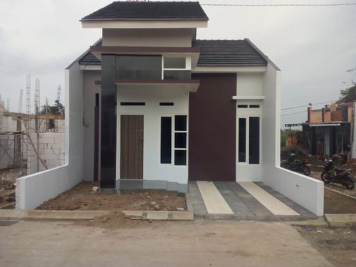 foto tampak rumah tipe EMERALD perumahan PERUMAHAN THE AYYA RESIDENCE