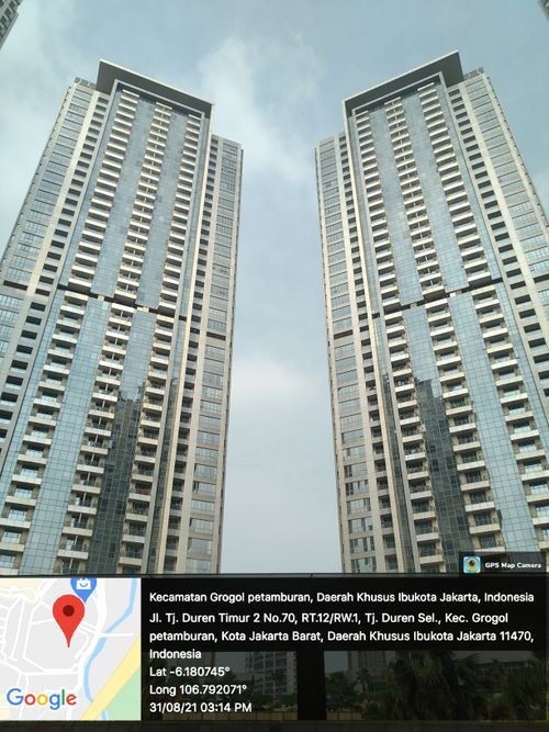 foto posisi tengah perumahan TAMAN ANGGREK RESIDENCES